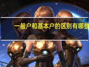 一般户和基本户的区别有哪些