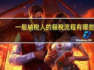 一般納稅人的報稅流程有哪些