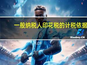 一般纳税人印花税的计税依据（一般纳税人印花税的计算方法）