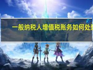 一般纳税人增值税账务如何处理