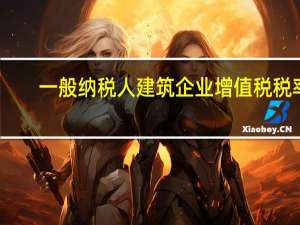 一般纳税人建筑企业增值税税率（一般纳税人建筑行业增值税税率）