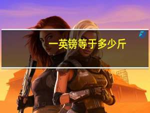 一英镑等于多少斤_