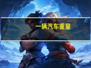 一辆汽车重量