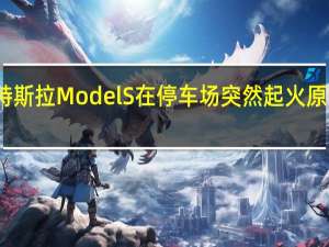 一辆特斯拉Model S在停车场突然起火原因无法解释