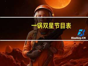 一锅双星节目表（一锅双星）