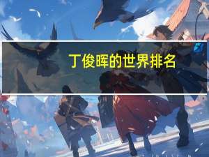 丁俊晖的世界排名（丁俊晖的世界排名）