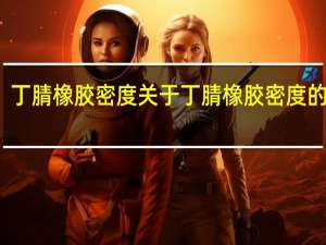 丁腈橡胶密度 关于丁腈橡胶密度的介绍