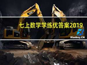 七上数学学练优答案2019（七年级上册数学学练优答案人教版）