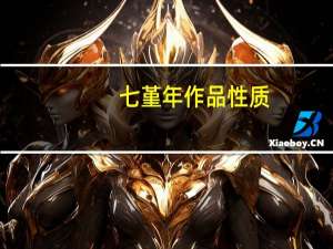 七堇年作品性质（七堇年作品）