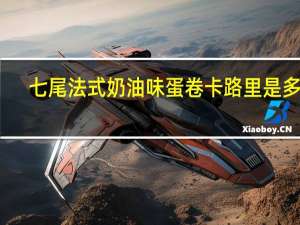 七尾 法式奶油味蛋卷卡路里是多少