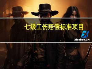 七级工伤赔偿标准项目