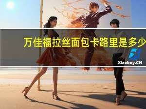 万佳福 拉丝面包卡路里是多少