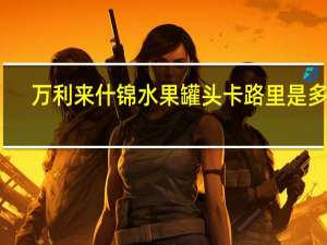 万利来 什锦水果罐头卡路里是多少