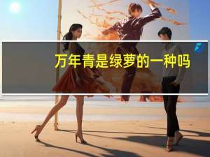 万年青是绿萝的一种吗