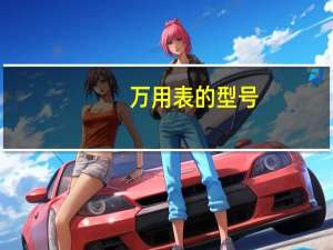 万用表的型号