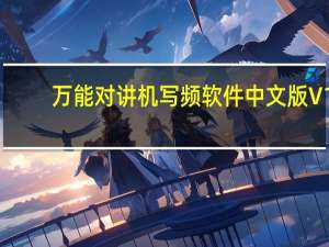 万能对讲机写频软件中文版 V1.0 免费通用版（万能对讲机写频软件中文版 V1.0 免费通用版功能简介）