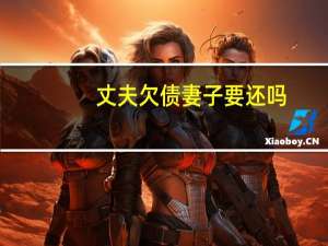 丈夫欠债妻子要还吗