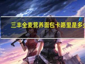 三丰 全麦营养面包卡路里是多少
