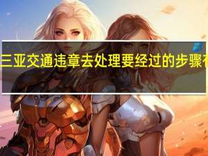 三亚交通违章去处理要经过的步骤有哪些