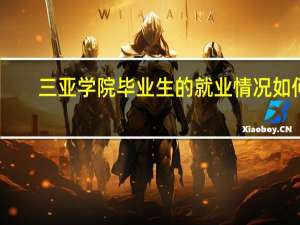 三亚学院毕业生的就业情况如何