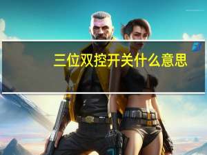 三位双控开关什么意思