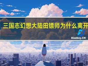 三国志幻想大陆田镖师为什么离开房间-田镖师离开房间的原因