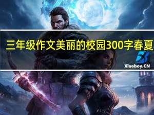 三年级作文美丽的校园300字春夏秋冬