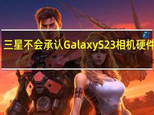 三星不会承认Galaxy S23相机硬件问题
