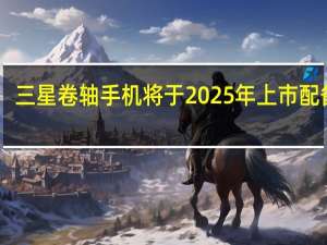 三星卷轴手机将于2025年上市 配备12.4英寸可卷屏