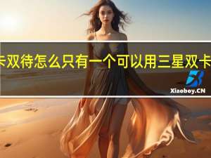 三星双卡双待怎么只有一个可以用 三星双卡双待智能手机