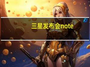 三星发布会 note（三星note3发布会(三星note3发布会手表)）
