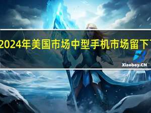 三星在 2024 年美国市场中型手机市场留下了巨大的缺口