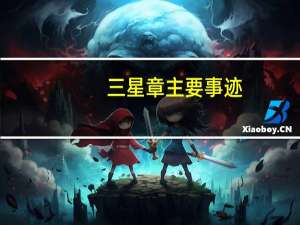 三星章主要事迹