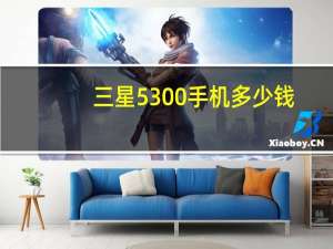 三星5300手机多少钱（三星5300）