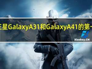 三星Galaxy A31和Galaxy A41的第一个细�