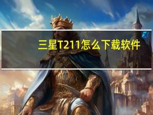 三星T211怎么下载软件（三星t211）