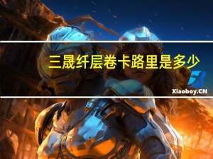 三晟 纤层卷卡路里是多少