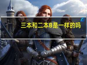 三本和二本B是一样的吗