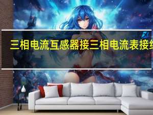 三相电流互感器接三相电流表接线图（三相电流互感器接线图）