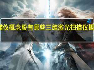 三维激光扫描仪概念股有哪些 三维激光扫描仪概念股相关股票名单