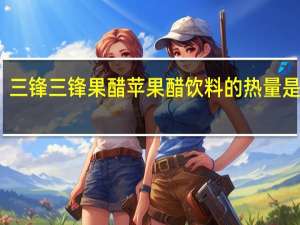 三锋 三锋果醋苹果醋饮料的热量是多少
