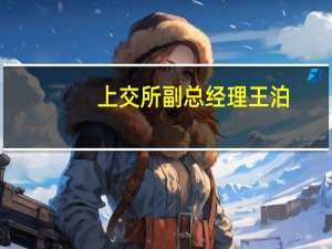 上交所副总经理王泊：继续深化绿色股权融资服务 支持更多符合双碳战略企业上市