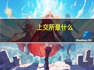 上交所是什么