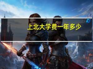 上北大学费一年多少