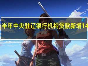 上半年中央驻辽银行机构贷款新增1423亿元