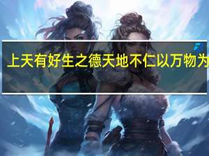 上天有好生之德 天地不仁以万物为刍狗（万物为刍狗）