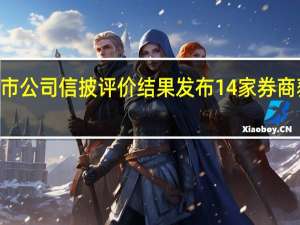 上市公司信披评价结果发布 14家券商获评A类