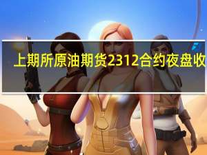 上期所原油期货2312合约夜盘收涨0.61%报655.10元人民币/桶