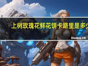 上树 玫瑰花鲜花饼卡路里是多少