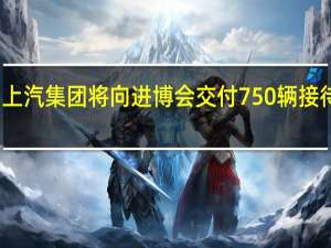 上汽集团将向进博会交付750辆接待用车